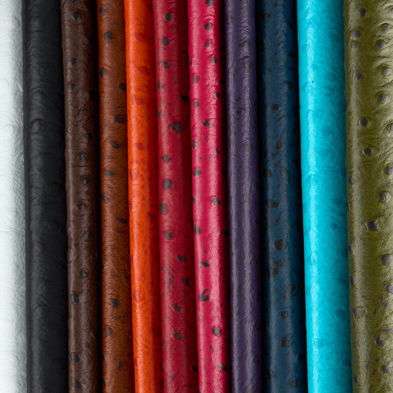 Ostrich Embossed Single Shoulder