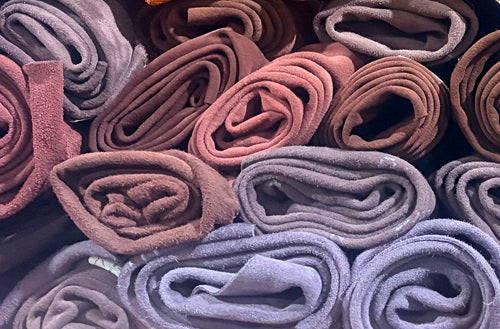 Designer Suede Double Butt Assorted Neutral - SPECIAL BUY