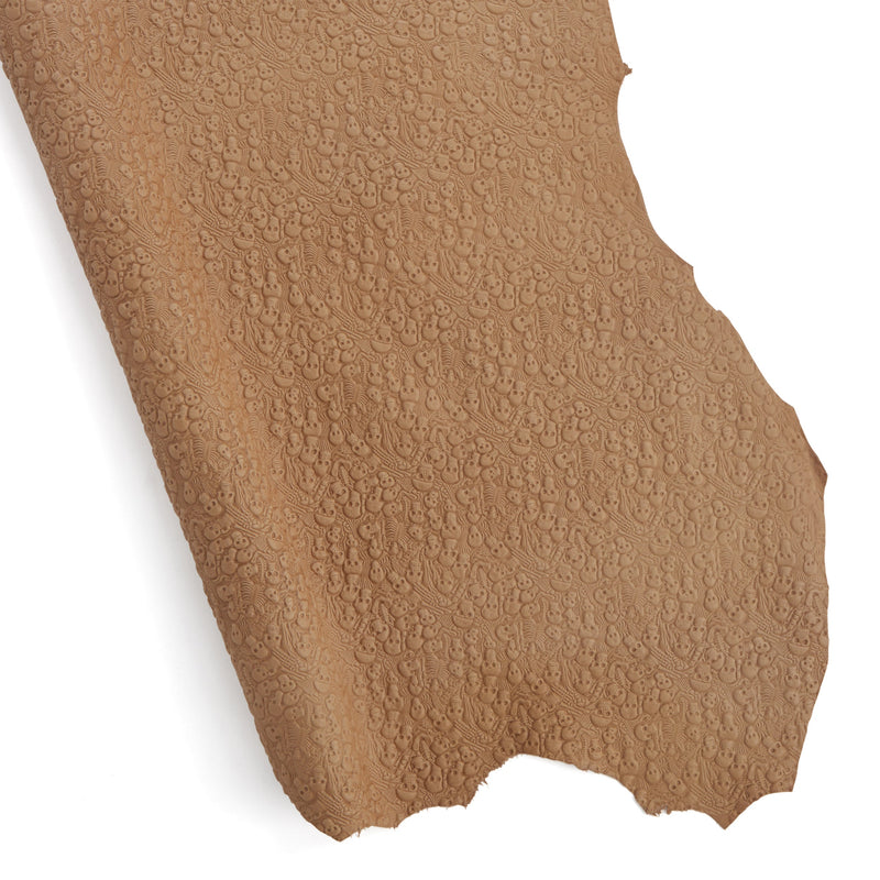 Skull Print Veg-Tan Sheepskin - FINAL SALE