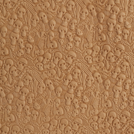 Skull Print Veg-Tan Sheepskin - FINAL SALE