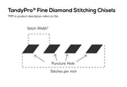 TandyPro® Tools Fine Diamond Chisel
