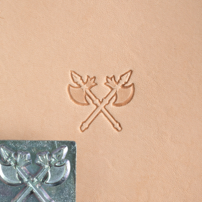 Craftool® Stamp Head Crossed Axes