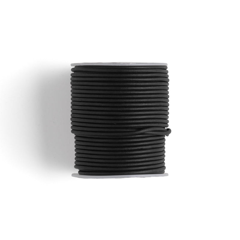 Lacet rond en cuir
