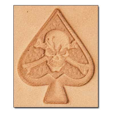 Craftool® Stamp Head Skeleton Spade