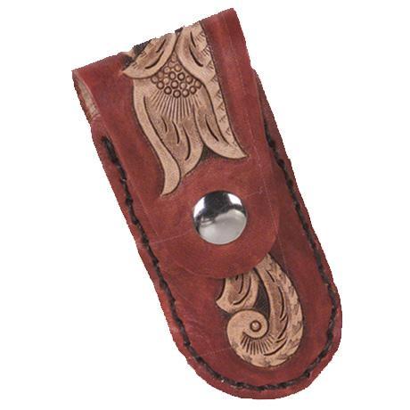 Pochette pour couteaux pliants en cuir, paquet de 10