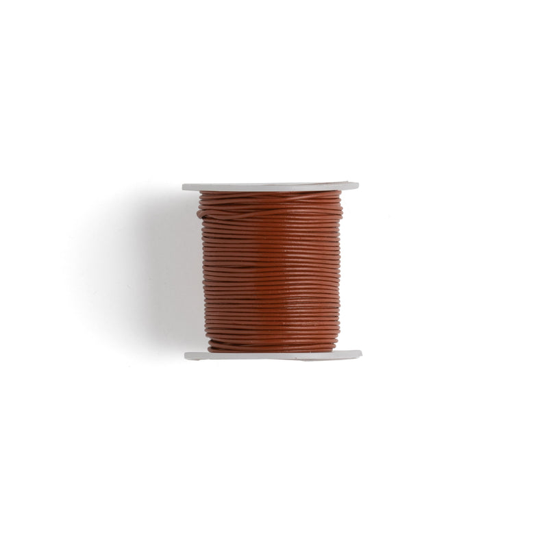 Lacet rond en cuir