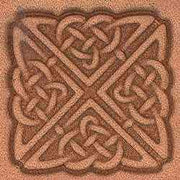 Craftool® Stamp Head Square Celtic