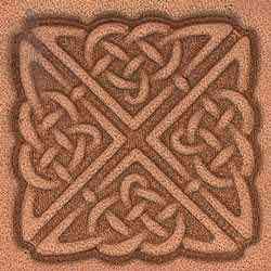 Craftool® Stamp Head Square Celtic