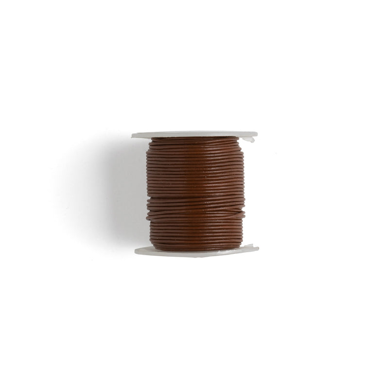 Lacet rond en cuir