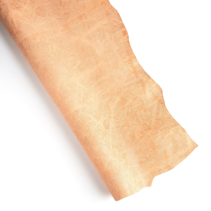 Embossed Veg-Tan Single Shoulder