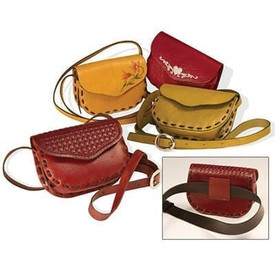 Eva Shoulder / Belt Bag Leather Pack of 10