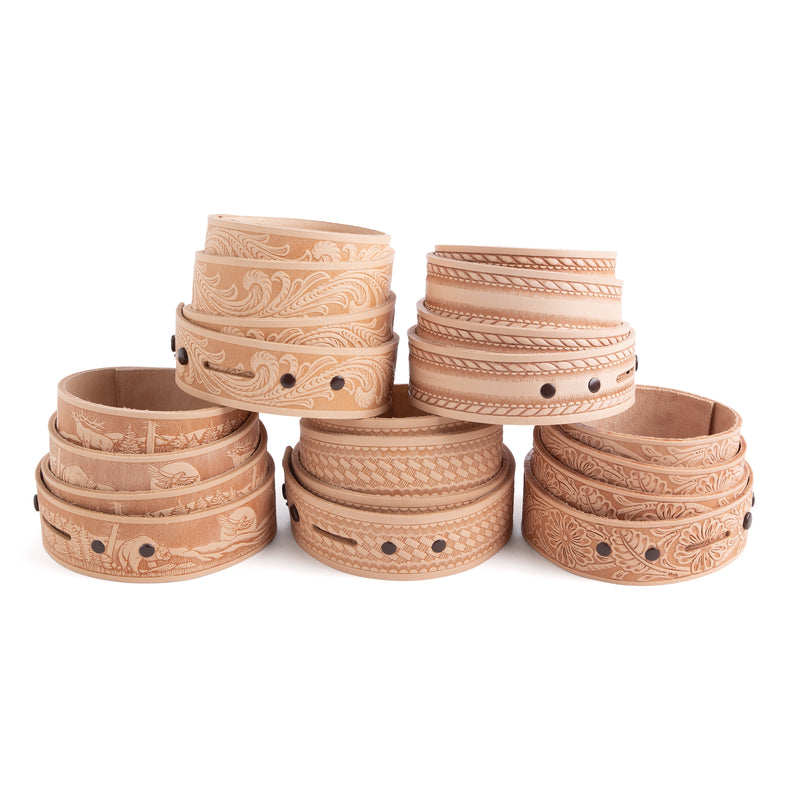 Embossed Belt Blank