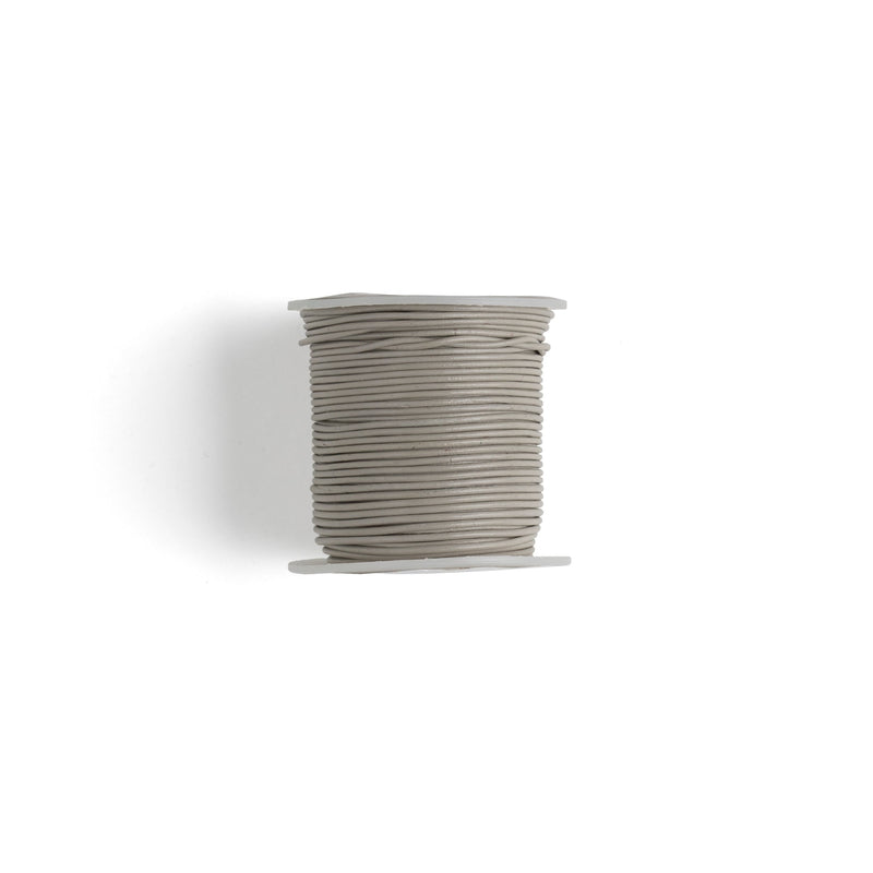 Lacet rond en cuir