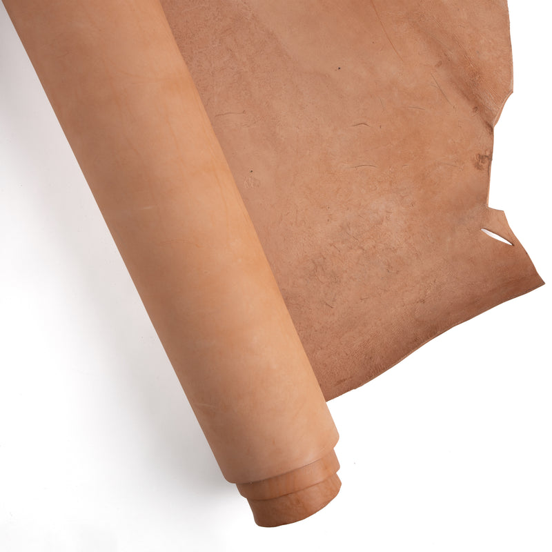 #2 Economy Veg-Tan Saddle Skirting Side