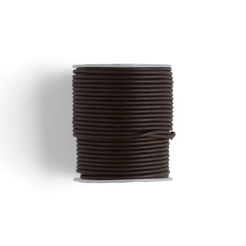 Lacet rond en cuir