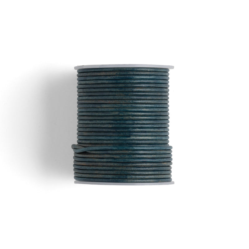 Lacet rond en cuir