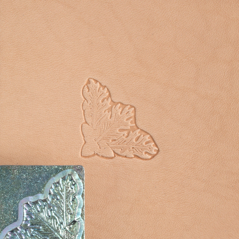 Craftool® Stamp Head Oak Leaf Corner