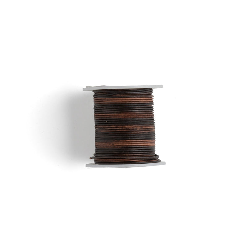 Lacet rond en cuir