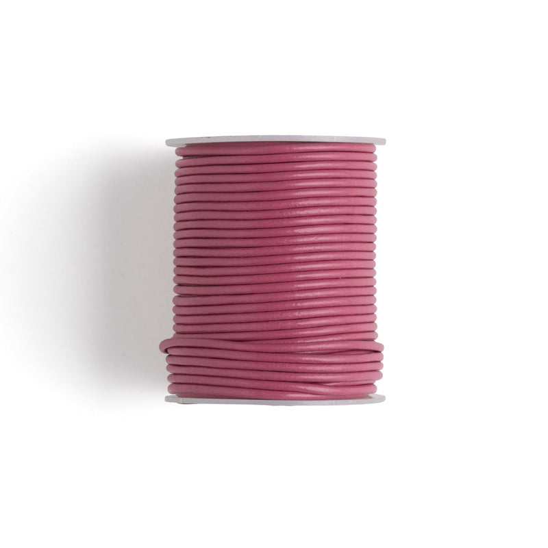 Lacet rond en cuir