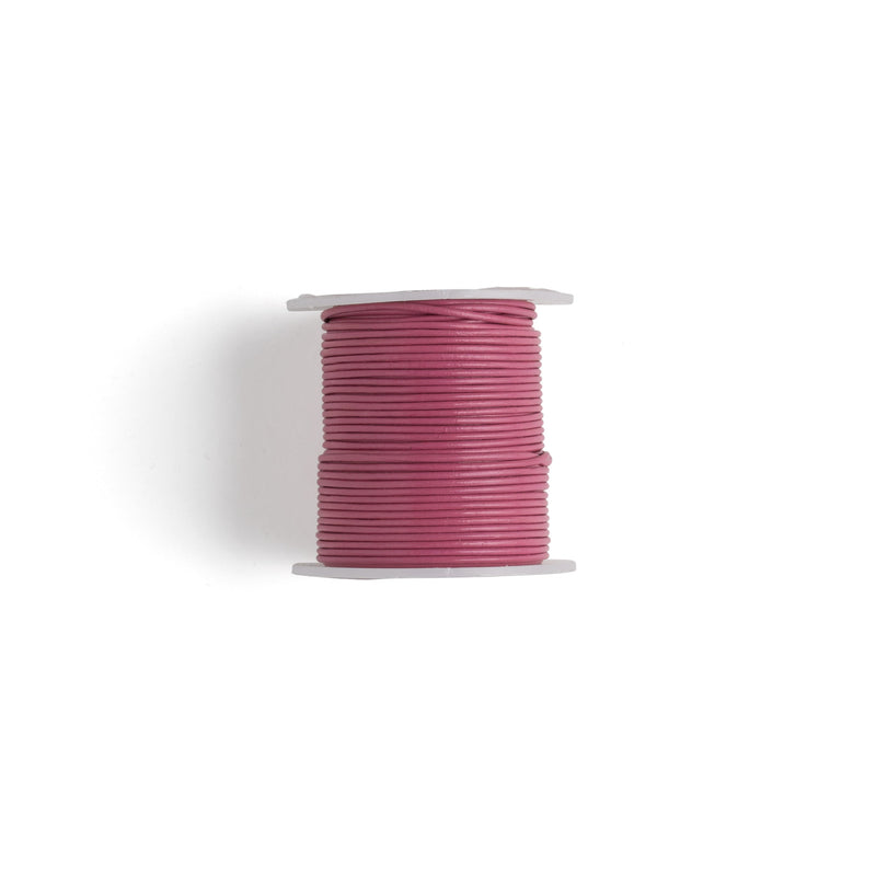 Lacet rond en cuir