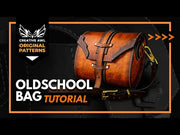 Creative Awl Old-School Mini Bag Paper Pattern video