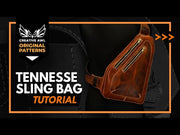 Creative Awl Tennessee Sling Bag Paper Pattern video