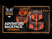 Creative Awl Adventure Backpack Paper Pattern video