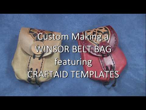 Winsor Leather Belt Bag Kit video