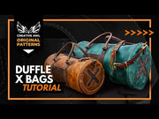 Creative Awl X Duffle Bag Paper Pattern video