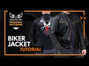 Creative Awl Men's Biker Jacket Paper Pattern video