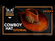 Creative Awl Cowboy Hat Paper Pattern video