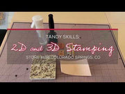 Wolf Head Craftool® 3-D Stamp video