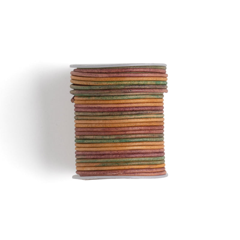 Lacet rond en cuir