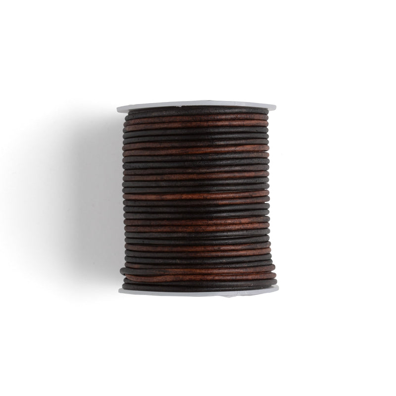 Lacet rond en cuir