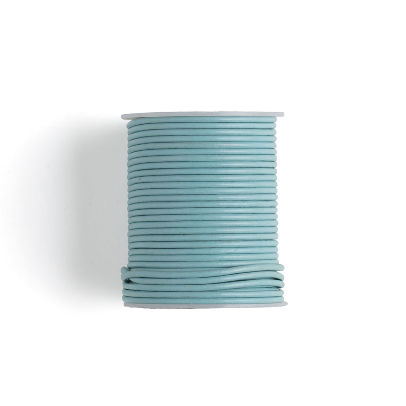 Lacet rond en cuir