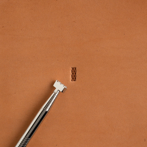 Craftool® Checked Rectangle Background Stamp