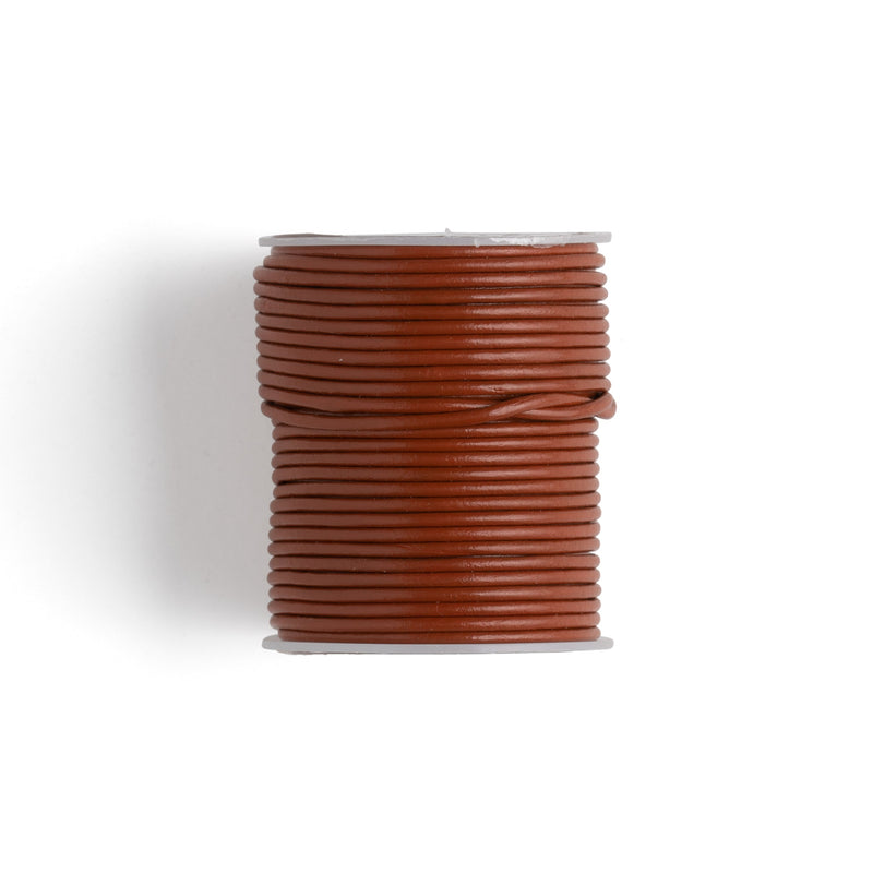 Lacet rond en cuir