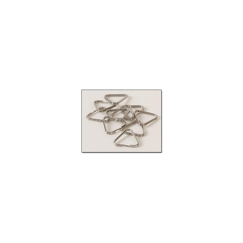 Triangle Split Rings Stainless Steel 10 Pack