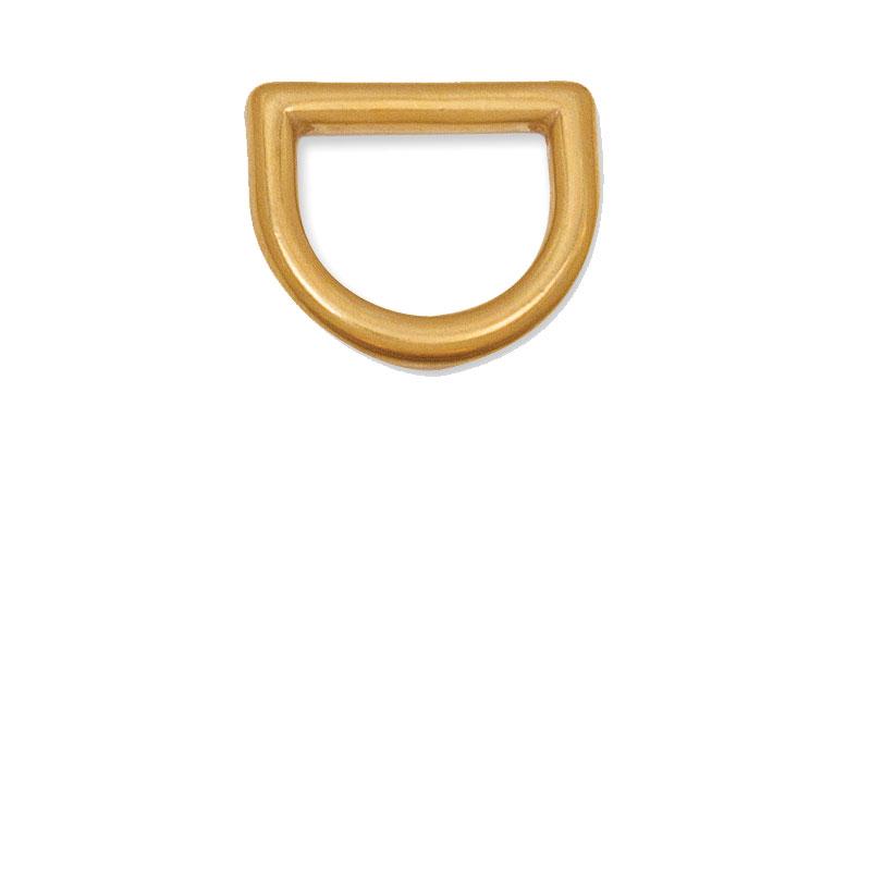 Cast D-Ring-Solid Brass