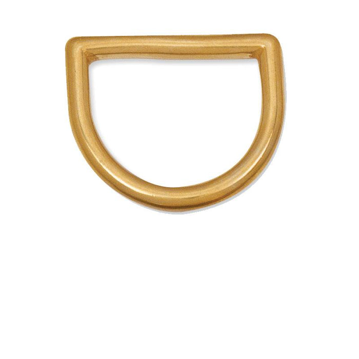 Cast D-Ring-Solid Brass