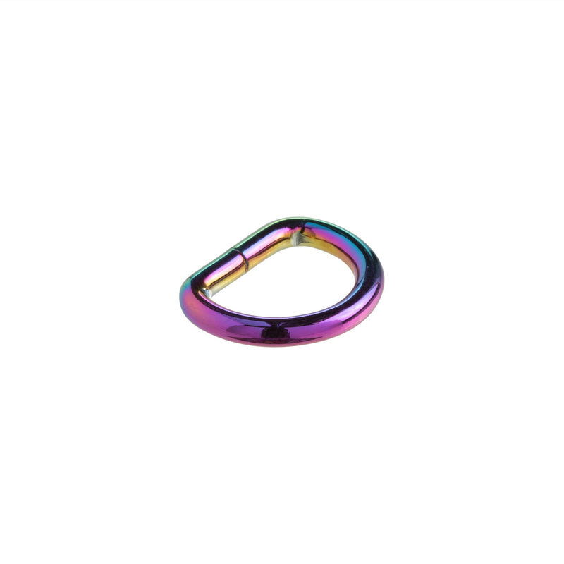 Rainbow Dee Ring 6 Pack