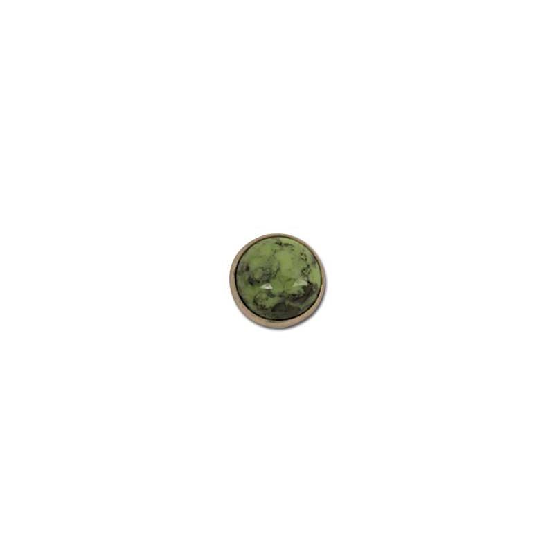 Synthetic Stone Rivets Dome Nickel Free 10 Pack