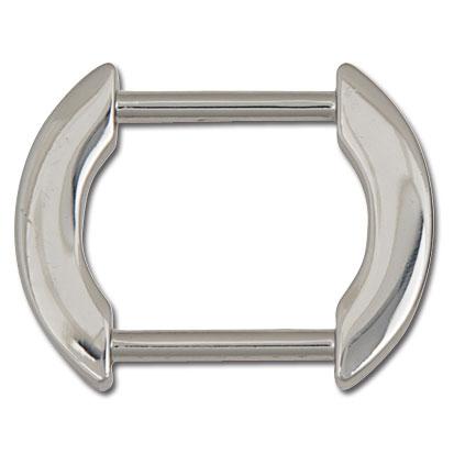 Flat Arch Strap Rings Nickel Plate