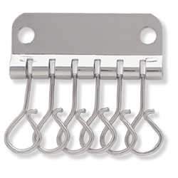 Placa de llave de 6 ganchos con cadena