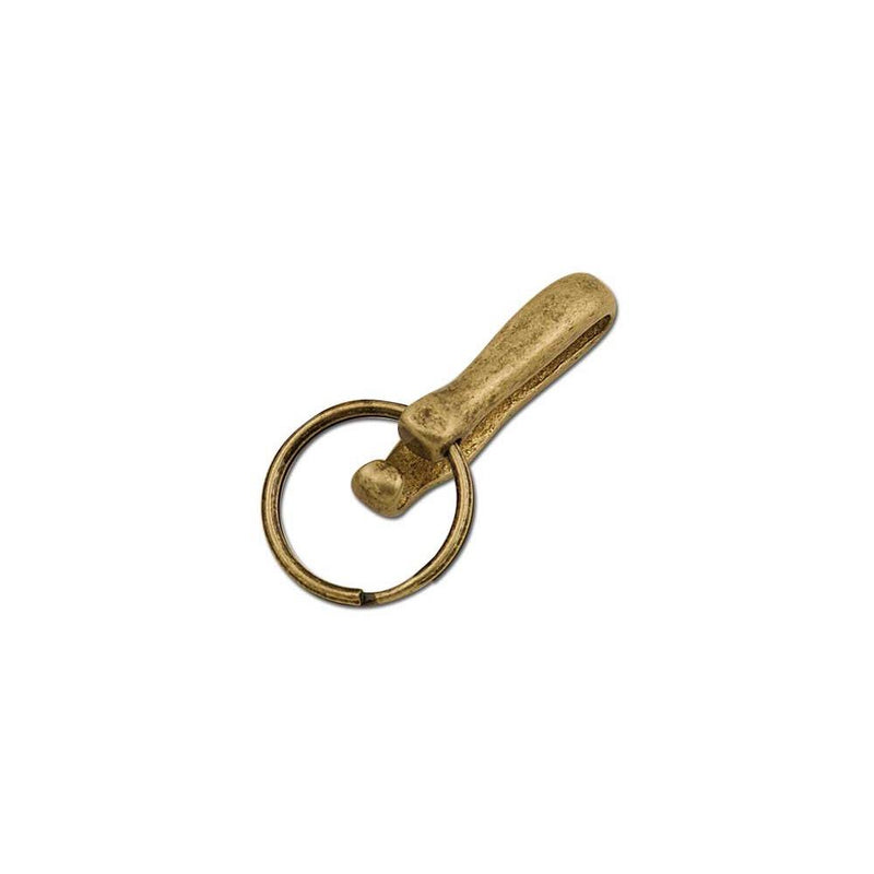 Clip de ceinture avec porte-clés sans nickel