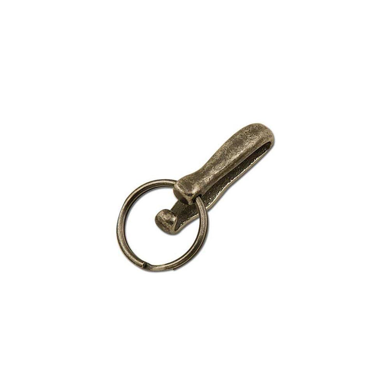 Clip de ceinture avec porte-clés sans nickel