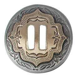 Slotted Two-Toned Conchos