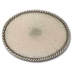 Ébauches ovales de boucle de bord de corde 1-3/4" (4,4 cm)