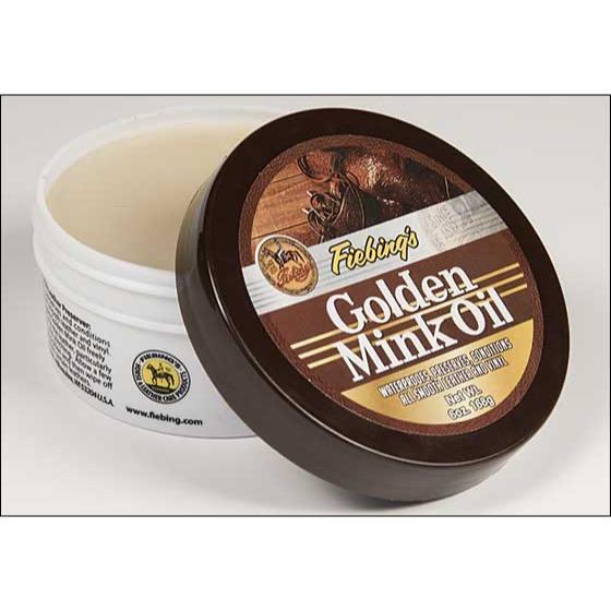 Fiebing Golden Mink Oil Preserver 6 Oz. (168 g)
