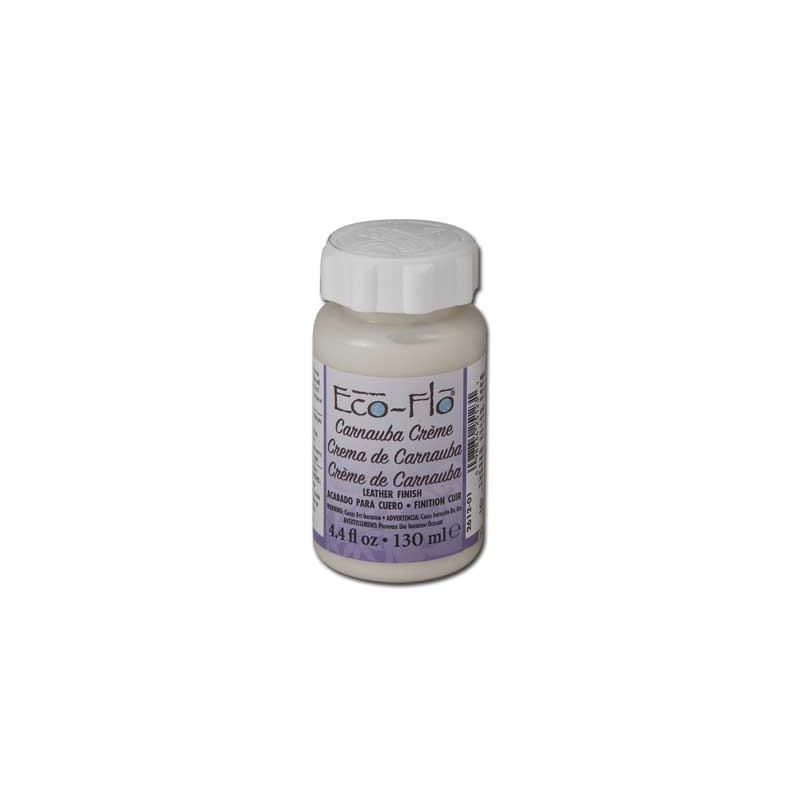 Eco-Flo Carnauba Crème Leather Finish